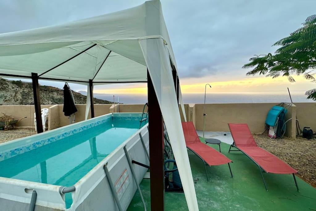 Peaceful Oasis With Magical Sea Views And A Pool Villa Santa Cruz de Tenerife Exteriör bild